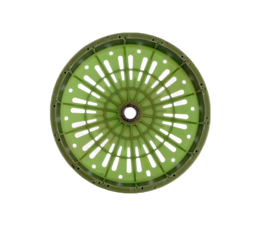 WPW10453673 - Genuine OEM Whirlpool Front Load Washer Motor Rotor Assembly